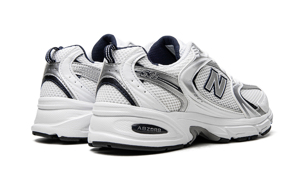 New Balance 530 "White / Silver / Navy" | Baskets Y2K Unisexe | MR530SG