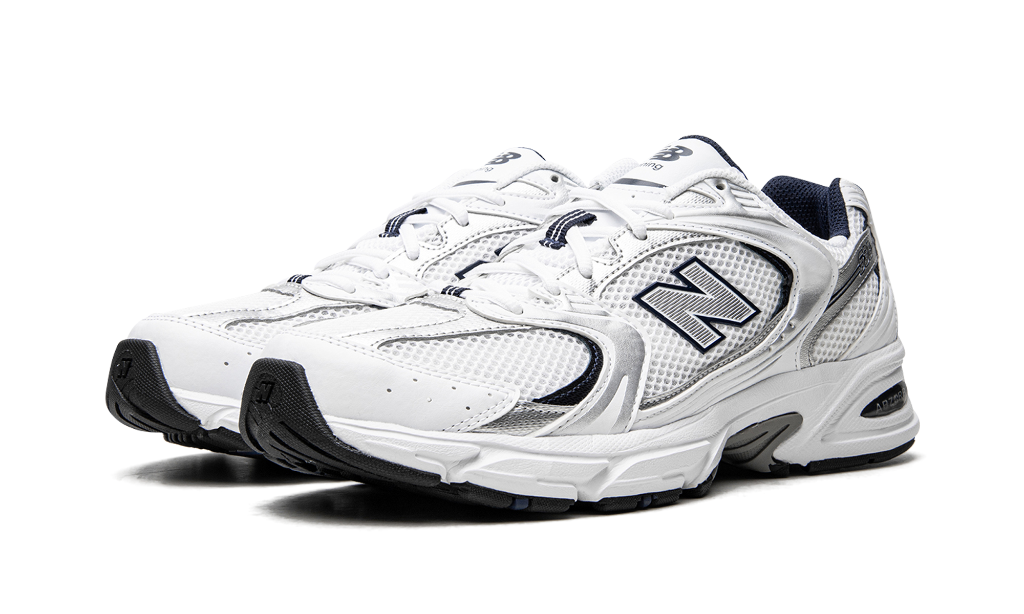 New Balance 530 "White / Silver / Navy" | Baskets Y2K Unisexe | MR530SG