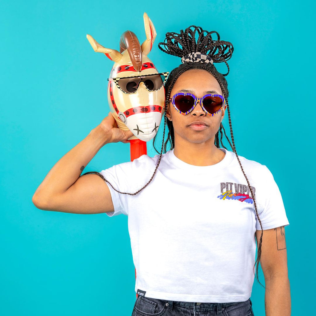 Women wearing The The Combustion Admirer from Pit Viper Sunglasses