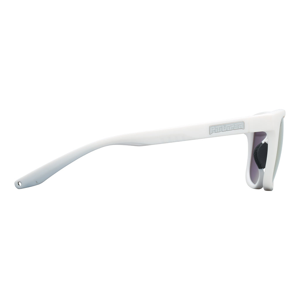 Angled view of The Miami Nights Highball with hdpv polarized pink lens on white background
