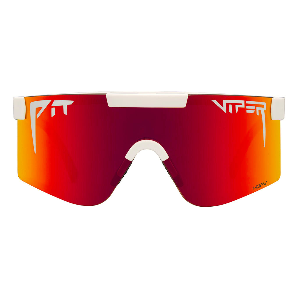 Front view of The Miami Nights Original 2.0 with hdpv polarized rainbow / regular lens on white background