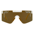 Front view of The Bel Air Original 2.0 with hdpv polarized gold / regular lens on white background