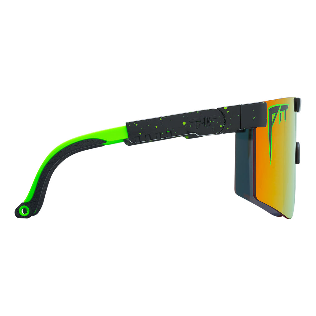 Angled view of The Monster Bull Original 2.0 with hdpv polarized orange / regular lens on white background
