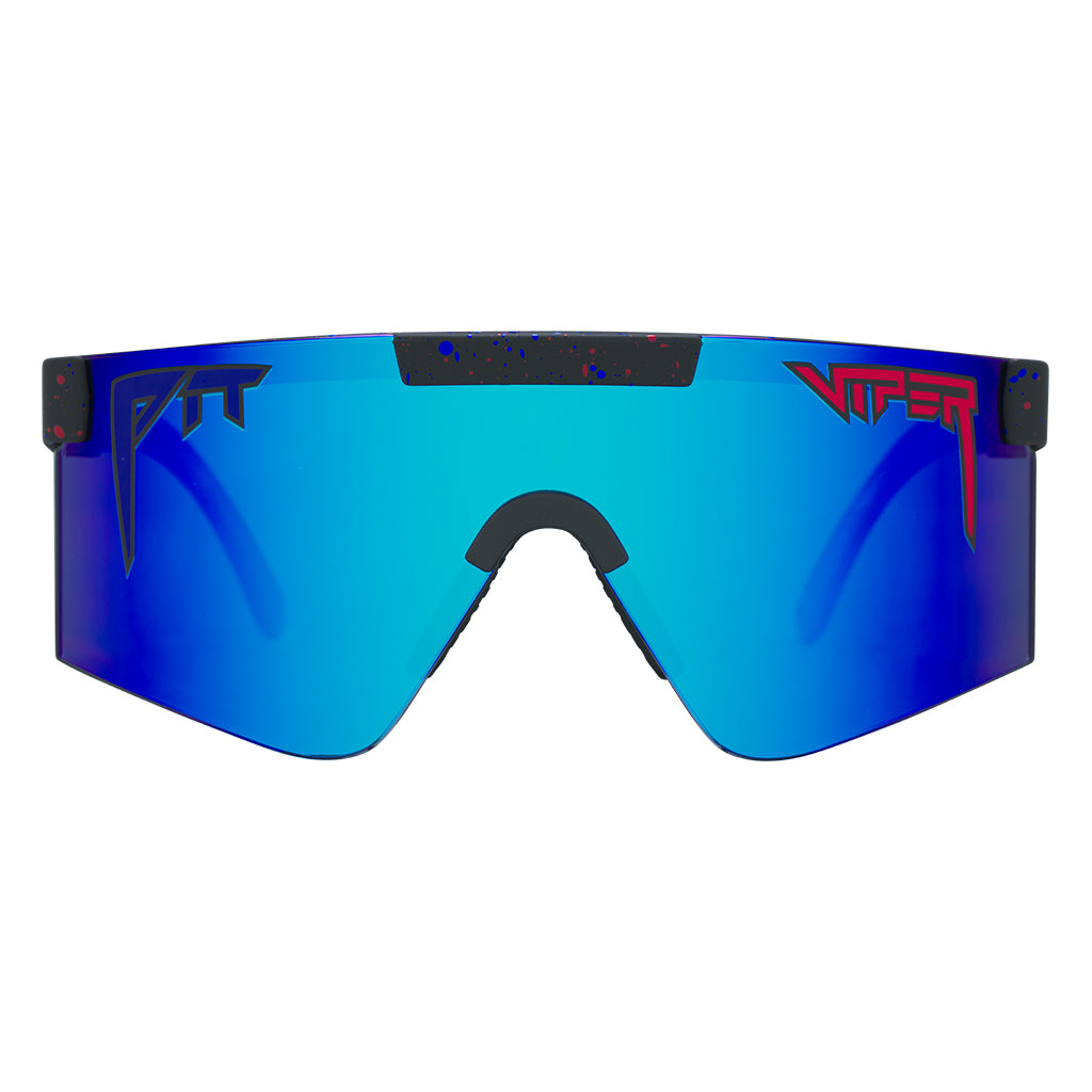 Front view of The Peacekeeper Original 2.0 with z87+ blue / regular lens on white background