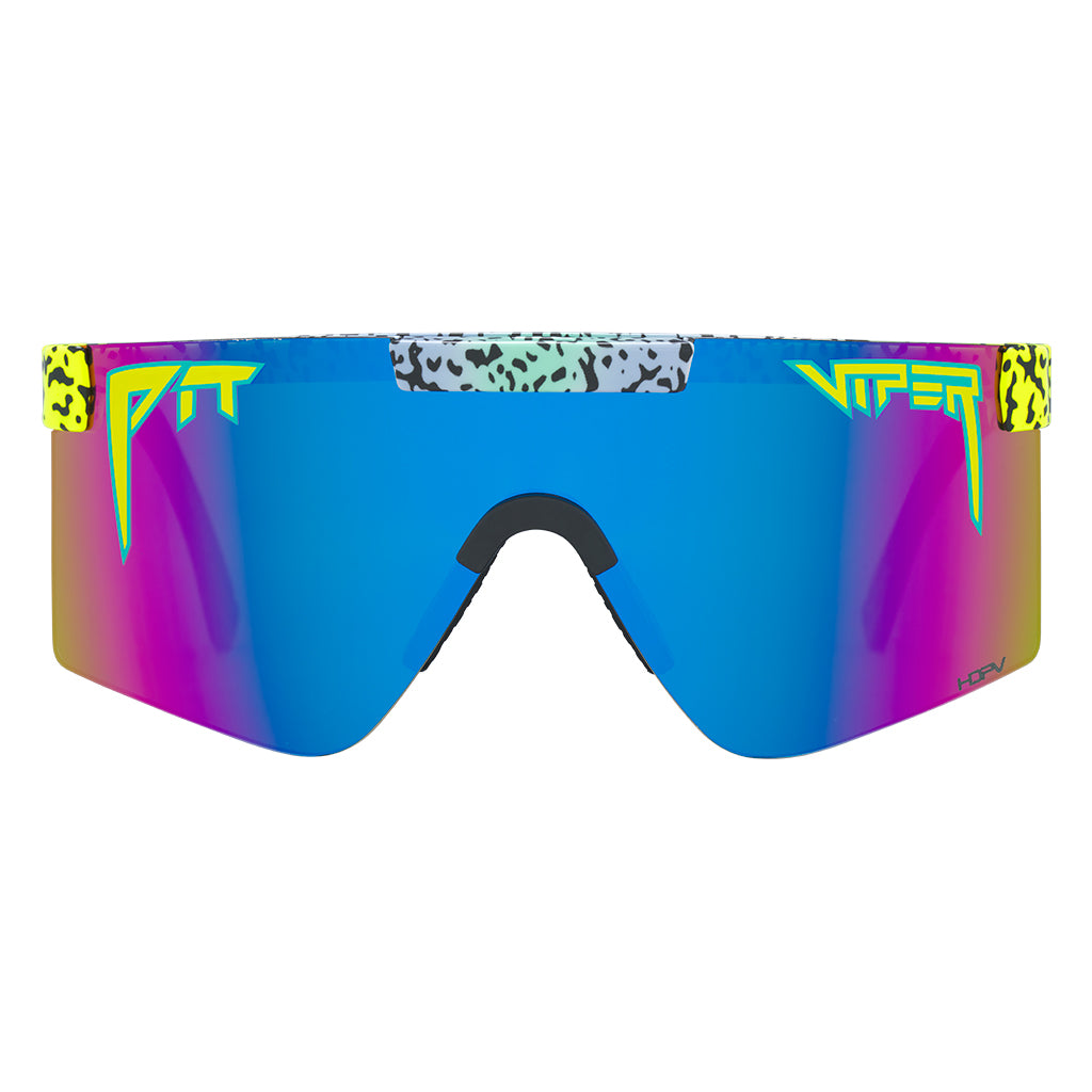 Front view of The Rec Beach Original 2.0 with hdpv polarized blue-purple / regular lens on white background