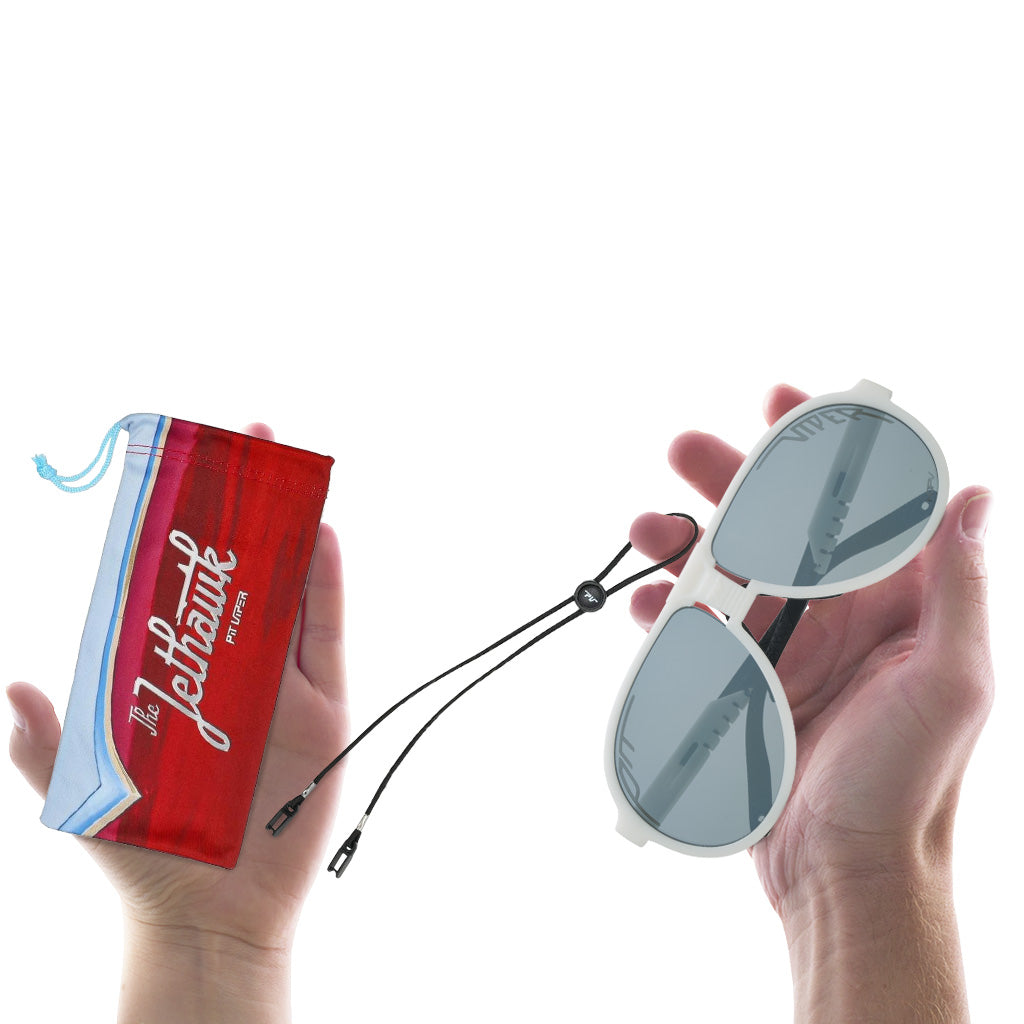 The Miami Nights Jethawk - Polarized Silver - Package contents