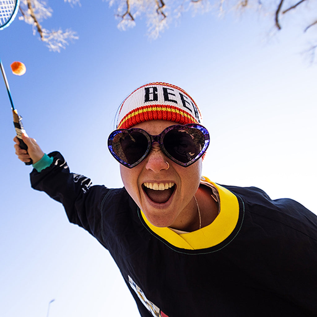 Person wearing The Shelldon Admirer sunglasses