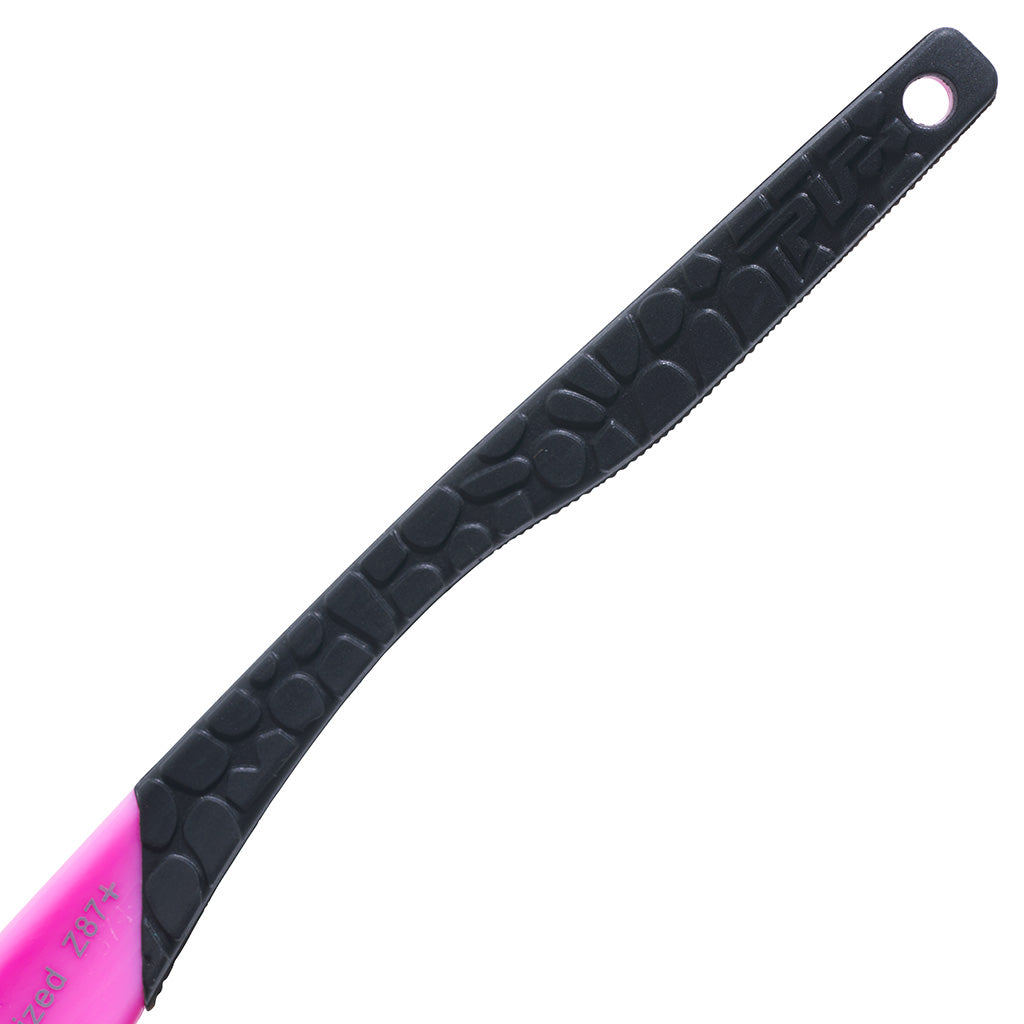 Studio view of The Juicy Slammer with z87+ hdpv polarized pink lens