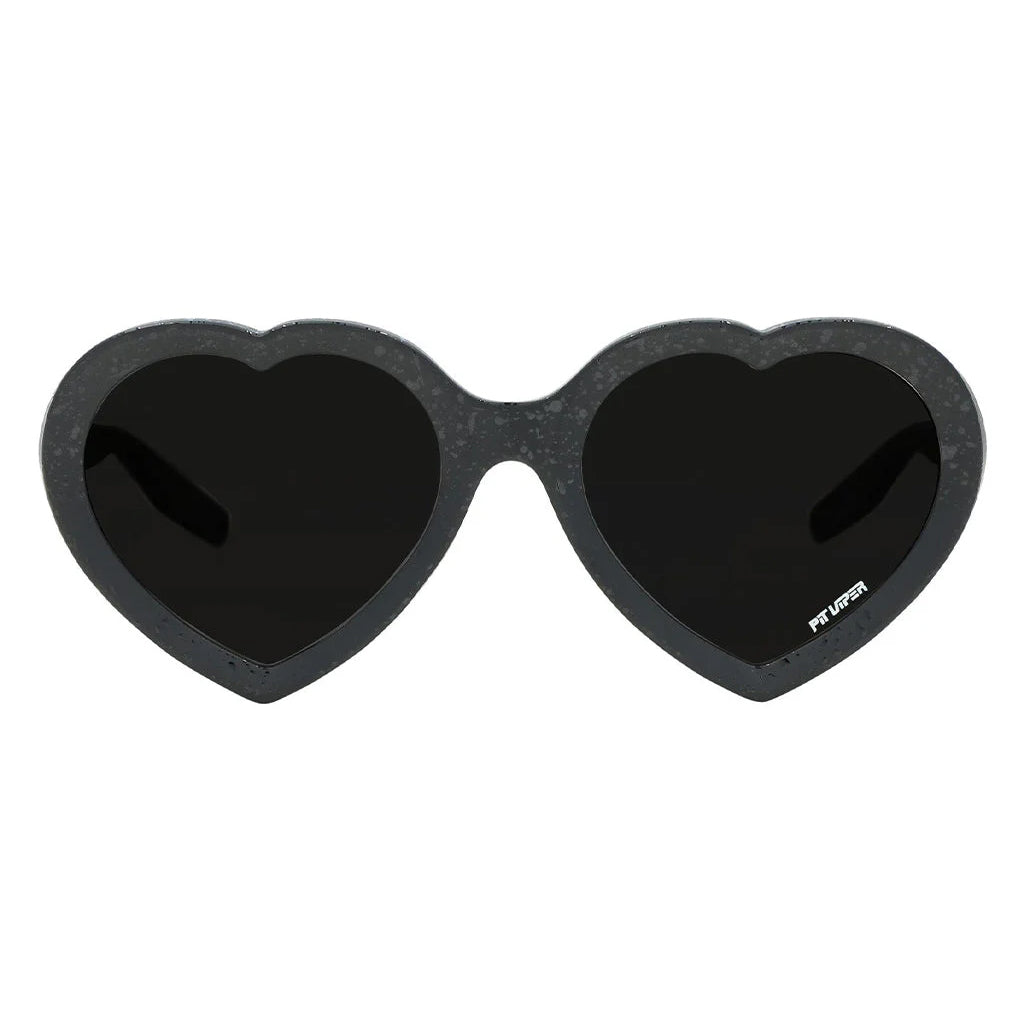 Front view of The Blacking Out Admirer with polarized smoke lens on white background