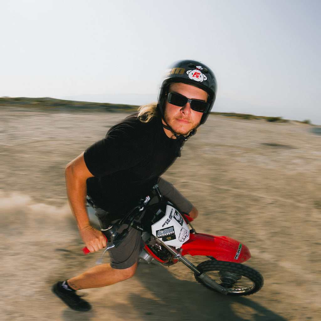 Person wearing The Blacking Out Low Bones