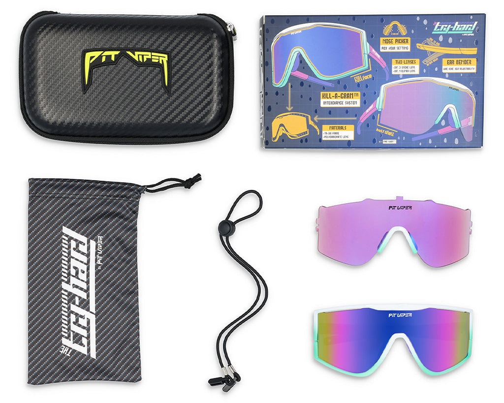 The Bonaire Breeze Try-Hard - Blue-Purple - Package contents