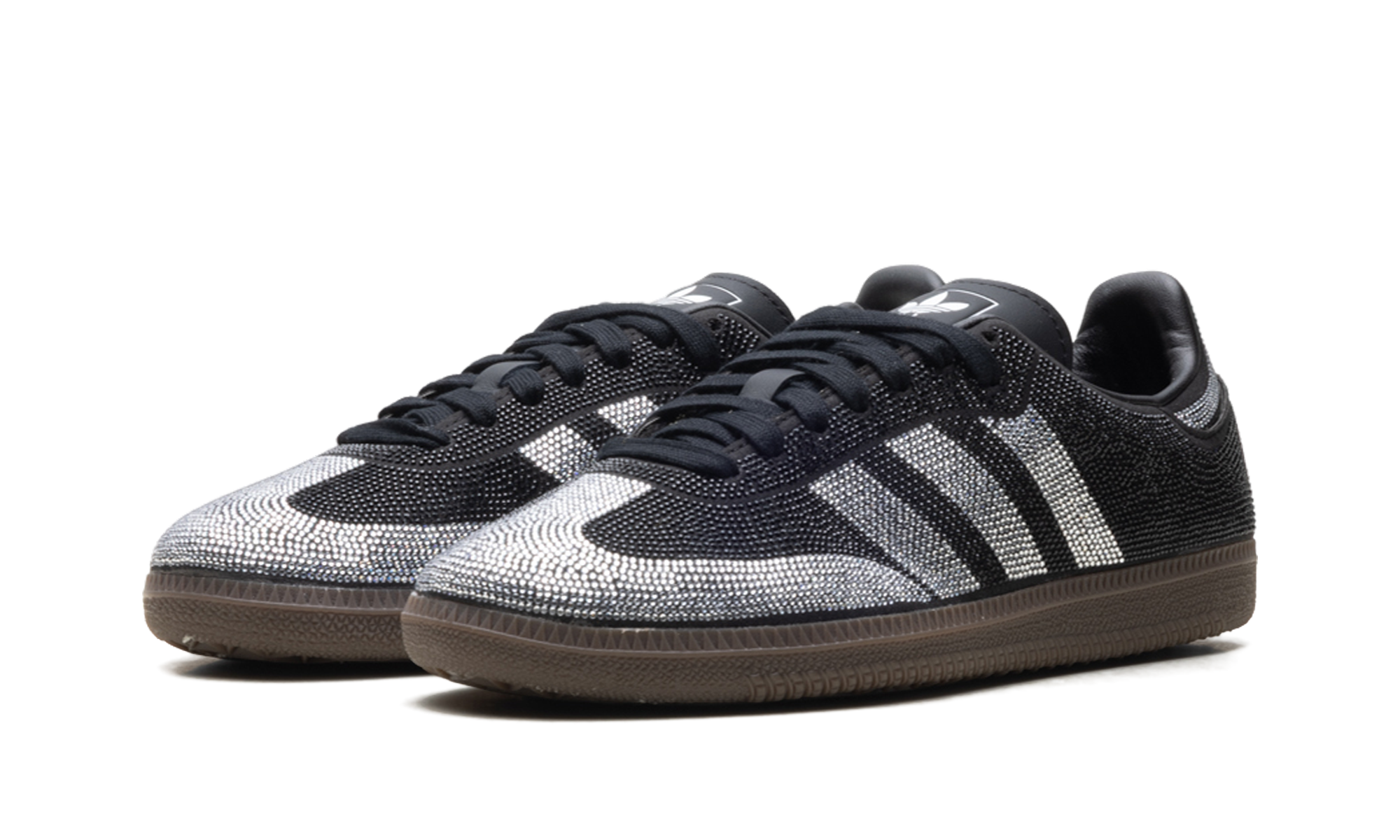 Adidas Samba OG WMNS "Rhinestone Black Silver" | Baskets Femme Glamour | IH9052