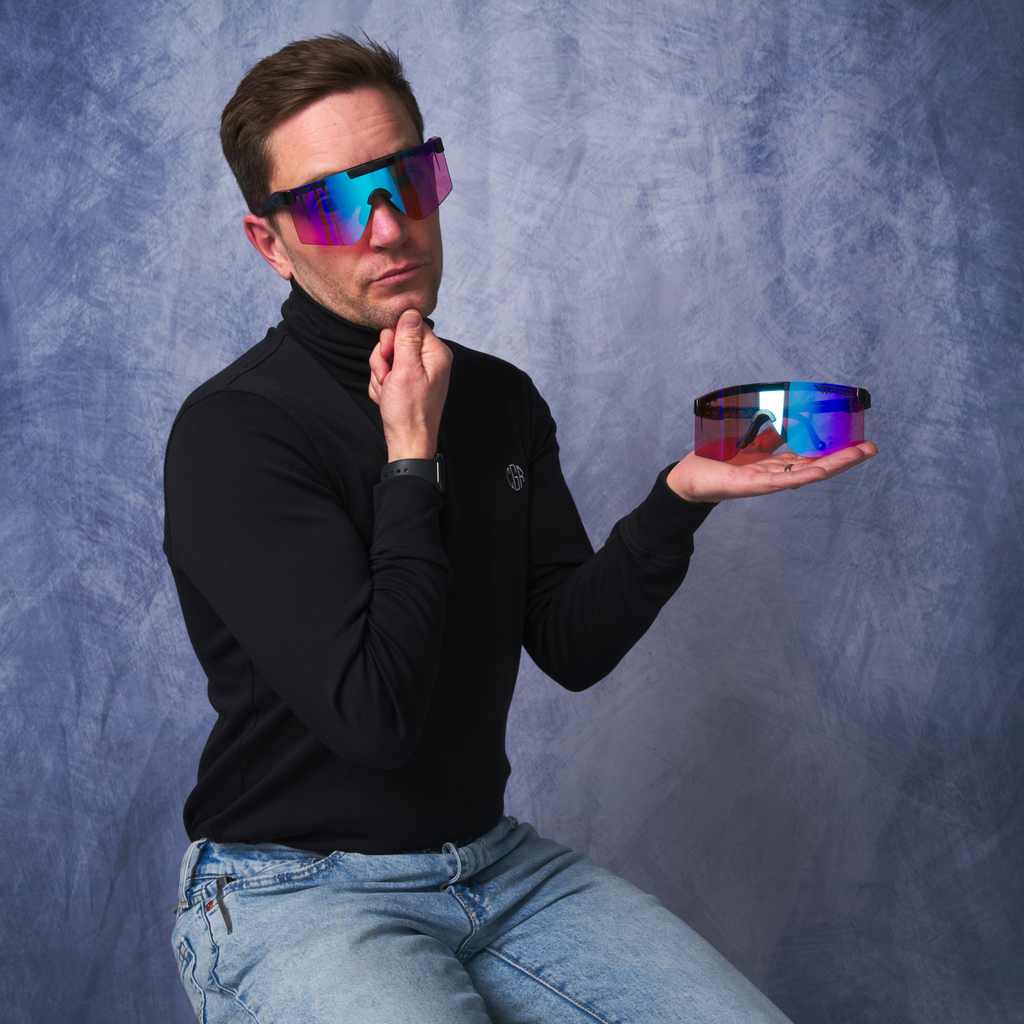 Person wearing The Exec Original 2.0 with Climax lens
