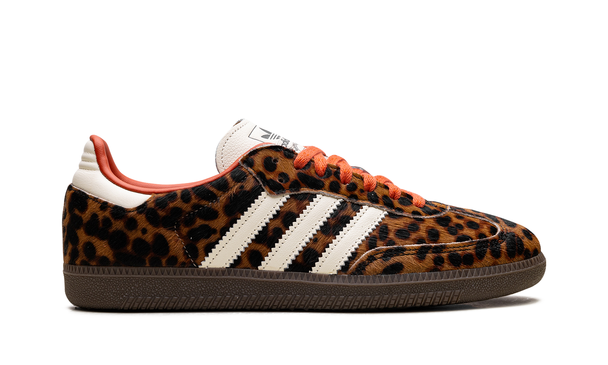 Adidas Samba OG WMNS "Leopard / Cream Orange" | Baskets Femme Animal Print | JI2734