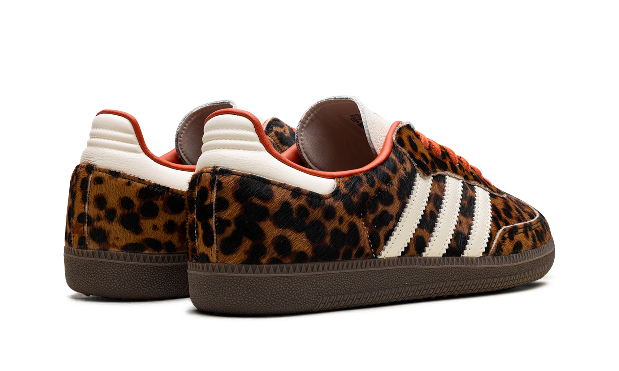 Adidas Samba OG WMNS "Leopard / Cream Orange" | Baskets Femme Animal Print | JI2734