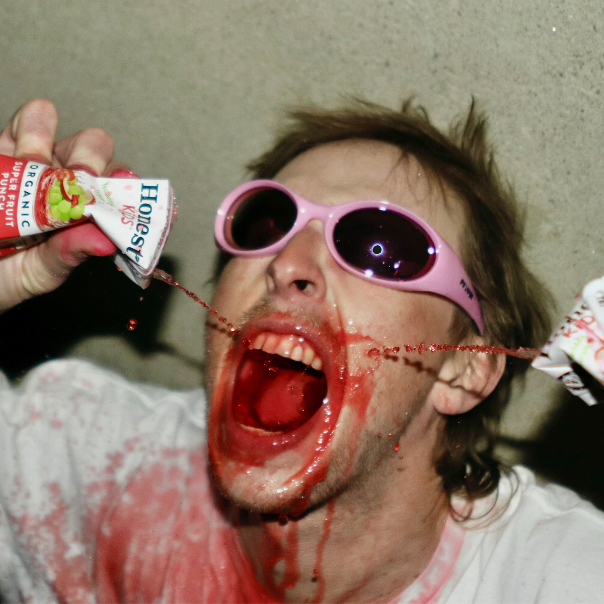 Person wearing The Juicy Slammer with Z87+ HDPV Polarized Pink lens