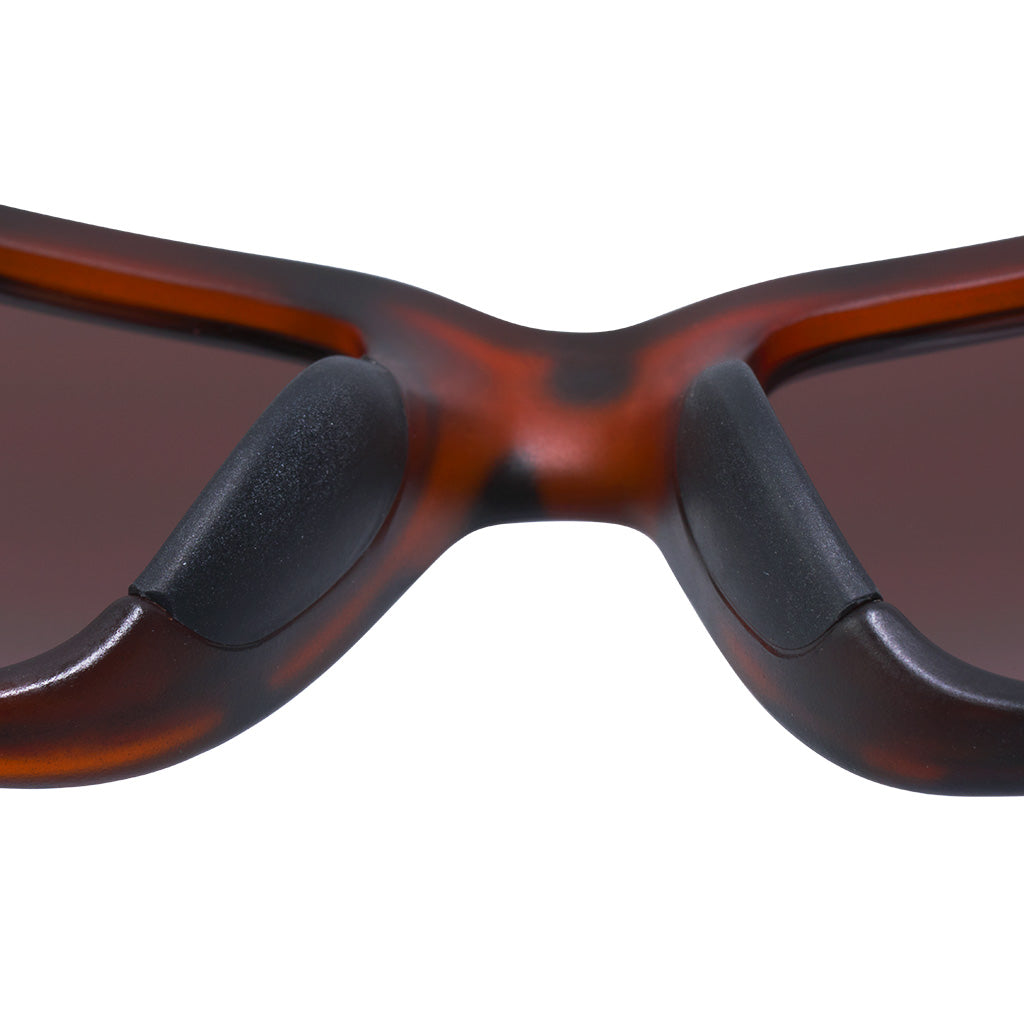 Studio view of The Landlocked Somox with brown lens