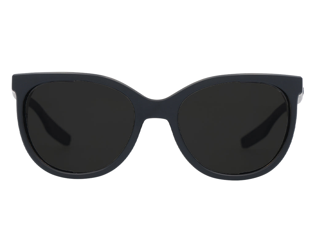 Angled view of The Exec Fondue with polarized smoke lens on white background