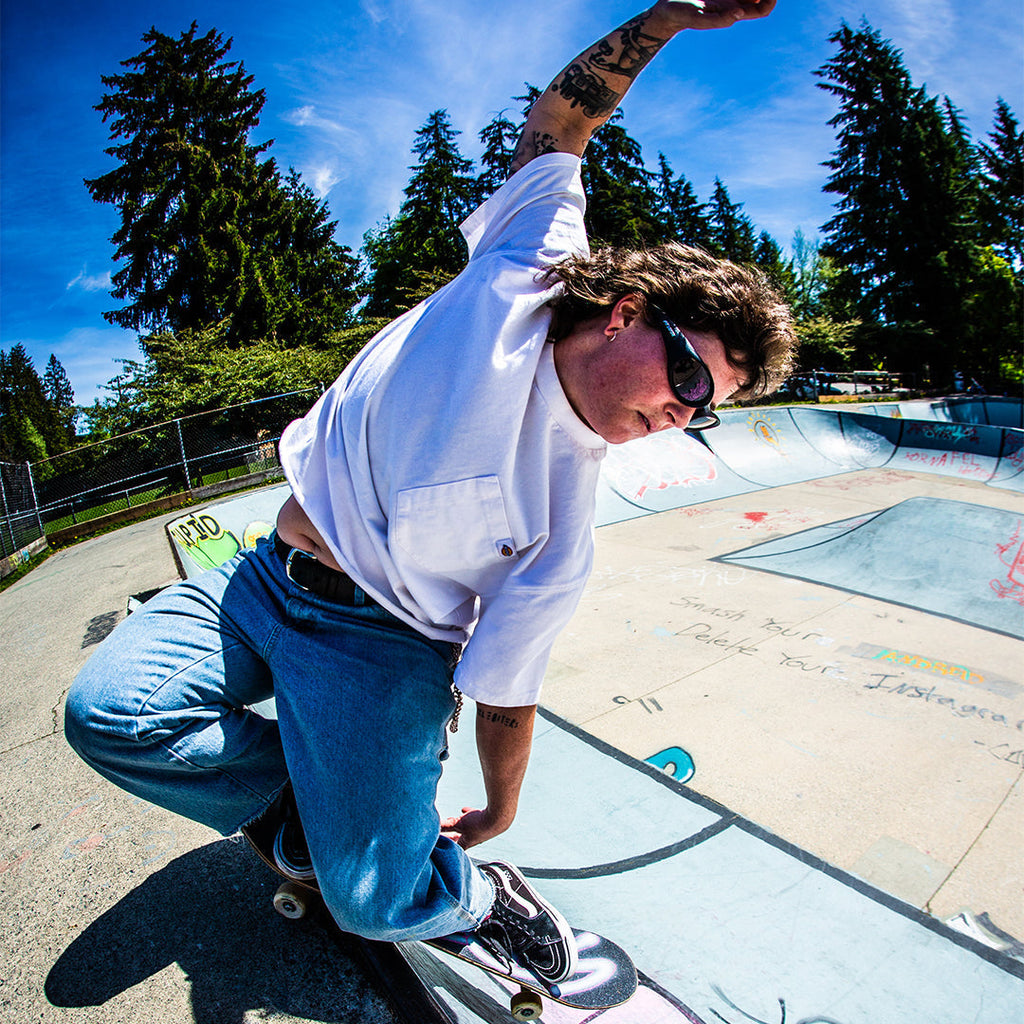 Person wearing The Exec Slammer with Smoke lens