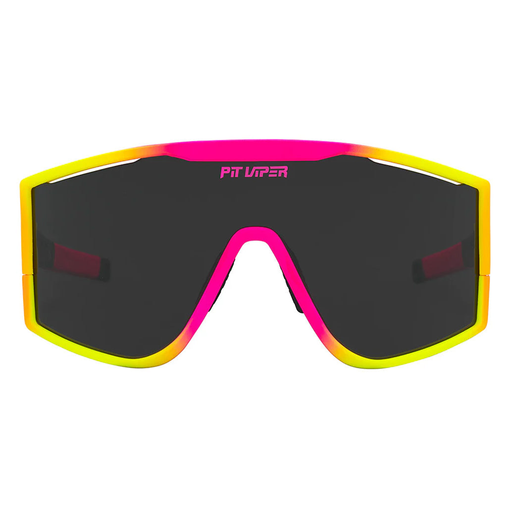 The Try-Hard Italo from Pit Viper, sport blade sunglasses for cyclists, runners, marathoners and you